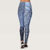 溶融クレヨンシリーズ – アクリルの注ぎ目 レギンス (裏面)