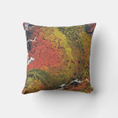 溶融クレヨンシリーズ – アクリル絵画系 クッション (裏面)