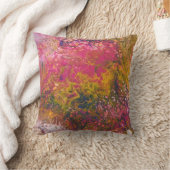 溶融クレヨンシリーズ – アクリル絵画系 クッション (ブランケット)