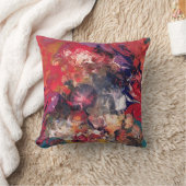 溶融クレヨン系。～としてアクリルを注ぐ クッション (ブランケット)