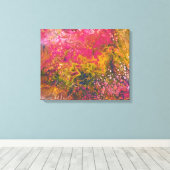 溶融クレヨン103シリーズ キャンバスプリント (インサイチュ (ウッドフロア))