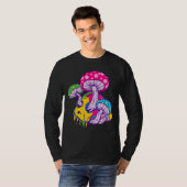 溶融サイケデリックスカル Tシャツ (正面フル)