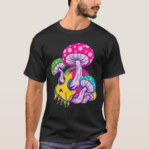 溶融サイケデリックスカル Tシャツ