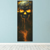 溶融スカル キャンバスプリント (インサイチュ (ウッドフロア))