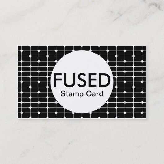溶融スタンプカード（色をカスタマイズ可能） 名刺 (裏面)