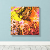 溶融セレニティ2 キャンバスプリント (インサイチュ (ウッドフロア))