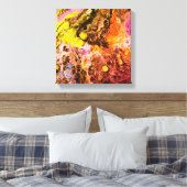 溶融セレニティ2 キャンバスプリント (インサイチュ (寝室))