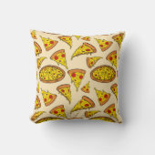 溶融チーズピザパターン クッション (正面)