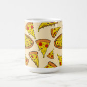 溶融チーズピザパターン コーヒーマグカップ (中央)