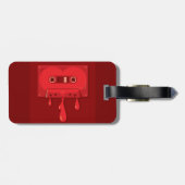 溶融ドライ付きハートカセットテープ ラゲッジタグ (裏面横)