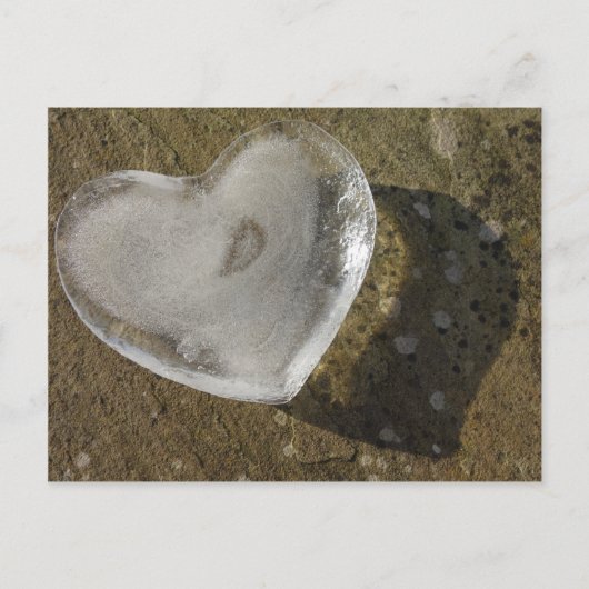 溶融ハートはがき ポストカード (正面)
