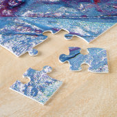 溶融ハート ジグソーパズル (側面)