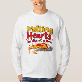 溶融ハート、一度に1スライスTシャツ Tシャツ