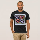 溶融ハートTシャツ Tシャツ (正面フル)