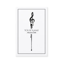 溶融ブラックトレブルクレフ、 音符記号