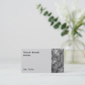 溶融プリント名刺のサイドグレー 名刺 (スタンド正面)