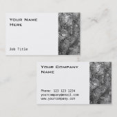 溶融プリント名刺の側面の白 名刺 (正面/裏面)