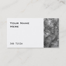 溶融プリント名刺の側面の白 名刺