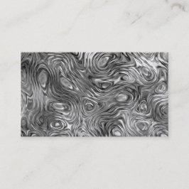 溶融プリント名刺グレー 名刺