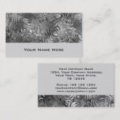 溶融プリント名刺グレー 名刺 (正面/裏面)