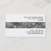 溶融プリント名刺ストライプ白 名刺 (裏面)