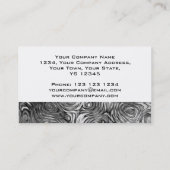 溶融プリント名刺(白) 名刺 (裏面)