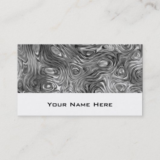 溶融プリント名刺(白) 名刺 (正面)