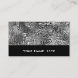 溶融プリント名刺（黒） 名刺