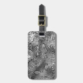 溶融プリント荷物タグ2側面 ラゲッジタグ (正面縦)