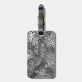 溶融プリント荷物タグ2側面 ラゲッジタグ (裏面縦)