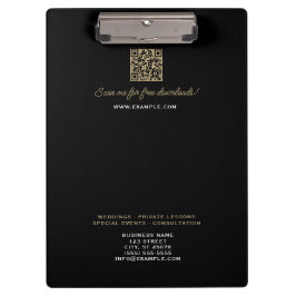 溶融ホワイトトレブルクレフ、 音符記号クラッシーブラック クリップボード