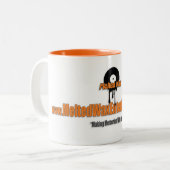 溶融ワックスWebサイトロゴマグ(2019) ツートーンマグカップ (正面左)