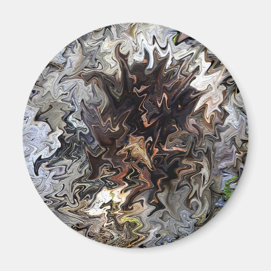 溶融中….. マグネット (正面)