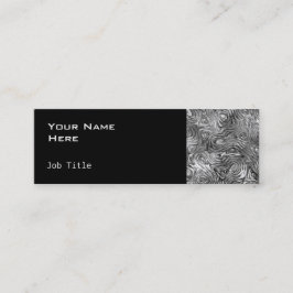 溶融名刺サイドのスキニーブラック スキニー名刺