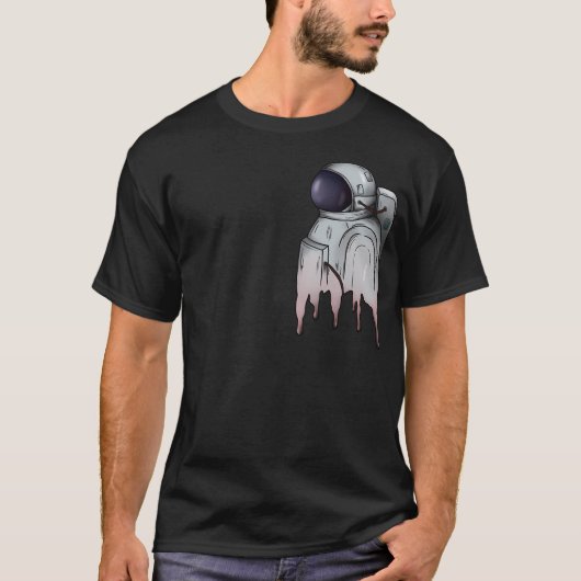 溶融宇宙飛行士 Tシャツ (正面)