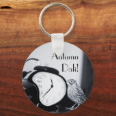 溶融時計秋ダリ キーホルダー (正面)