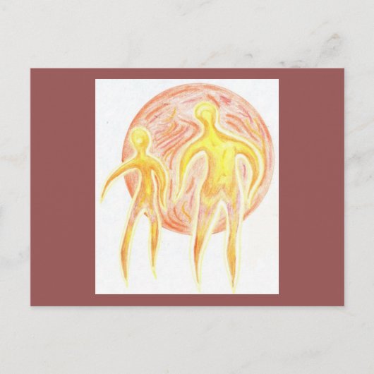 溶融時間/エイリアン/プラネットアートSF /ポストカード ポストカード (正面)