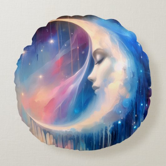 溶融月光装飾用クッション ラウンドクッション (正面)