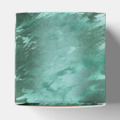 溶融翡翠 |エメラルドグリーンラグジュアリーマーブル フェイバーボックス (上部)