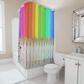 溶融虹鉛筆シャワーカーテン シャワーカーテン (インサイチュ)