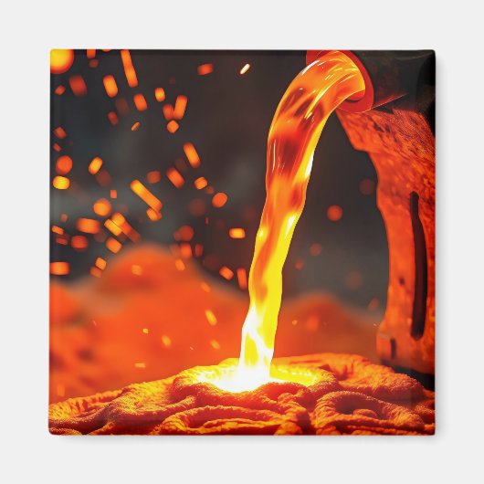 溶融金属流 マグネット (正面)