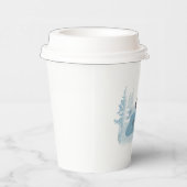 溶融雪だるまとココア 紙コップ (右)