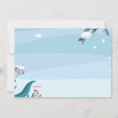 溶融雪誕生日招待状 招待状 (裏面)