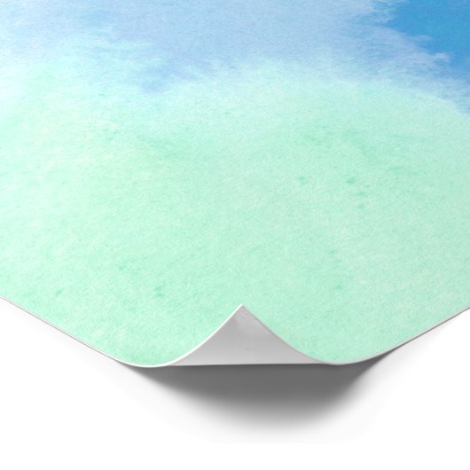 溶融2アクリル水カラーポスター ポスター (角)