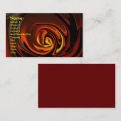 溶解した日没の名刺 名刺 (正面/裏面)