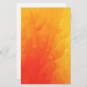 溶解した炎のフルカラーのデザインの文房具 便箋 (正面/裏面)