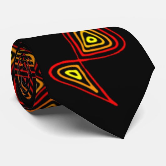 溶解した色 ネクタイ (ロール)