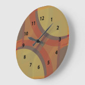 溶解ウォールクロック ラージ壁時計 (傾斜)