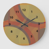 溶解ウォールクロック ラージ壁時計 (正面)