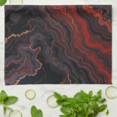 溶鉱脈 キッチンタオル (折り畳み)